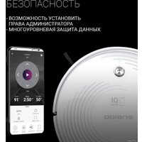 Робот-пылесос Polaris PVCR 0833 Wi-Fi IQ Home (белый)