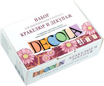 Лак художественный Decola Кракелюр и Декупаж 9541254 (20 мл)