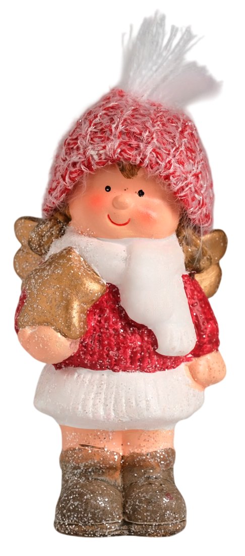 

Статуэтка Sima-Land Девочка-ангел в красном наряде со звездочкой 10470421