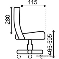 Офисное кресло Brabix Deco MG-316 (черный)