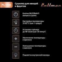 Сушилка для овощей и фруктов Pullman PL-1106