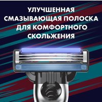 Подарочный набор Gillette Mach3 Станок +1 кассета + Дезодорант (50 мл)