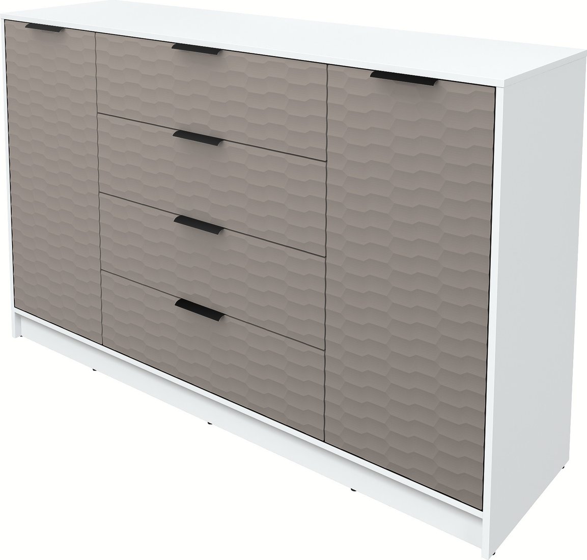 

Тумба Интерлиния Концепт Зодиак КТ-Т160 (белый платинум/луна)