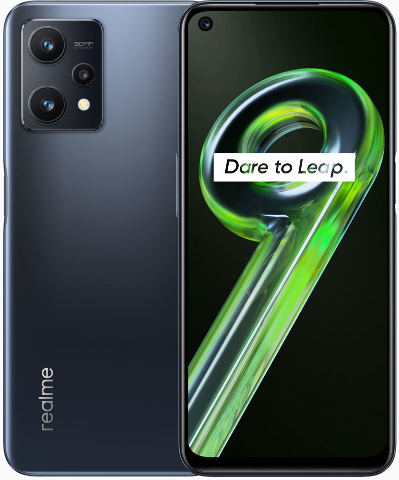 

Телефон Realme 9 5G 4GB/64GB международная версия (черный)