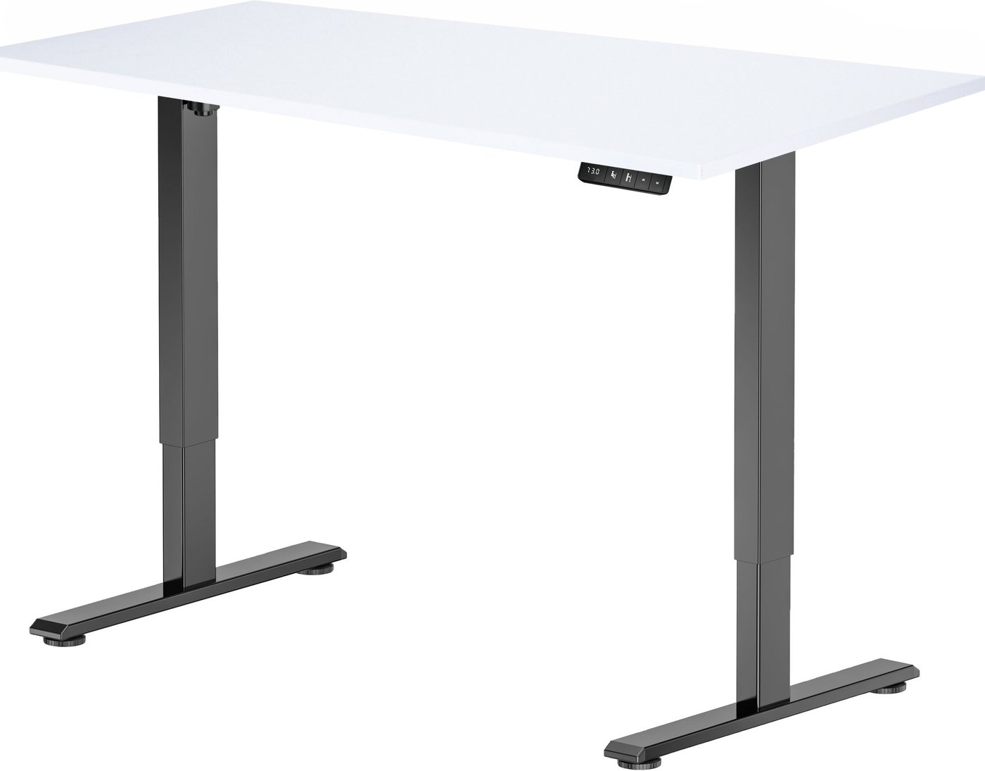 

Стол для работы стоя ErgoSmart Electric Desk Prime 1380х800х25 мм (альпийский белый/черный)