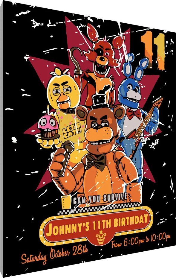 

Картина по номерам PaintLine Пять Ночей с Фредди. Постер PL-00247