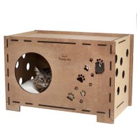 Домик Чешир Сундук 375-13 (без когтеточки)