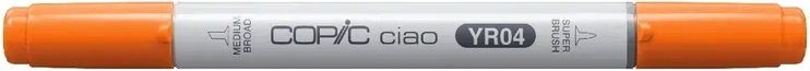 

Маркер перманентный Copic Ciao YR-04 2207520 (хромированный оранжевый)