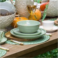 Тарелка обеденная Lefard Trendy 85-1832 (зеленый)