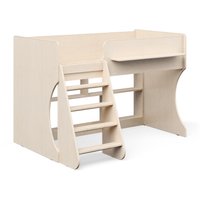 Кровать-чердак Можга Капризун 2 Р436 (дуб млечный)