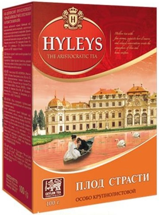 

Черный чай Hyleys Плод Страсти 100 г