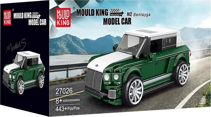 

Конструктор Mould King 27026 Автомобиль Bentley Bentayga