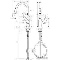 Смеситель Hansgrohe M429-H220 71800800