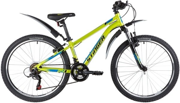 

Велосипед Stinger Element STD 24 р.12 2020 (салатовый)