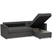 Диван Mio Tesoro Атланта Лайт 111 (Savana Grey/Ecostile Chocolate)