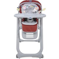 Высокий стульчик Chicco Polly Magic Relax (red passion)