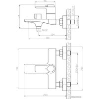 Смеситель Rossinka Silvermix RS50-31