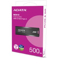 Внешний накопитель ADATA SC610 500GB SC610-500G-CBK/RD