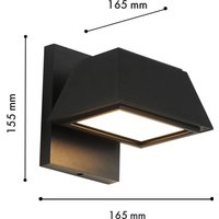 Уличный настенный светильник Favourite Trapezium 4300-1W