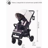 Коляска прогулочная «книга» Rant Vega Star 2022 RA057 (ivory beige)
