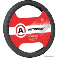 Оплетка на руль Autoprofi AP-300 BK (M) (черный)