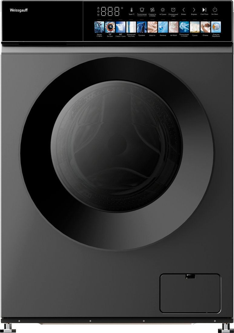 

Стирально-сушильная машина Weissgauff WMD 59211 Touch Inverter Deep Grey