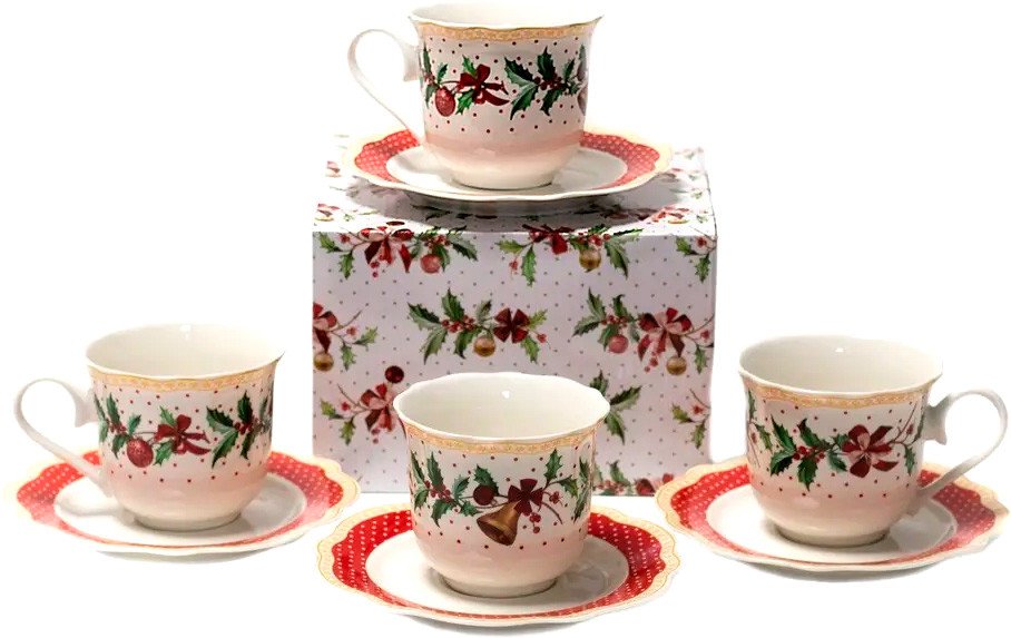 Набор чашек Choosing Porcelain Новогодний DW1206S6-Z145