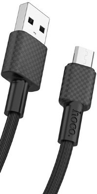 

Кабель Hoco X29 microUSB (черный)