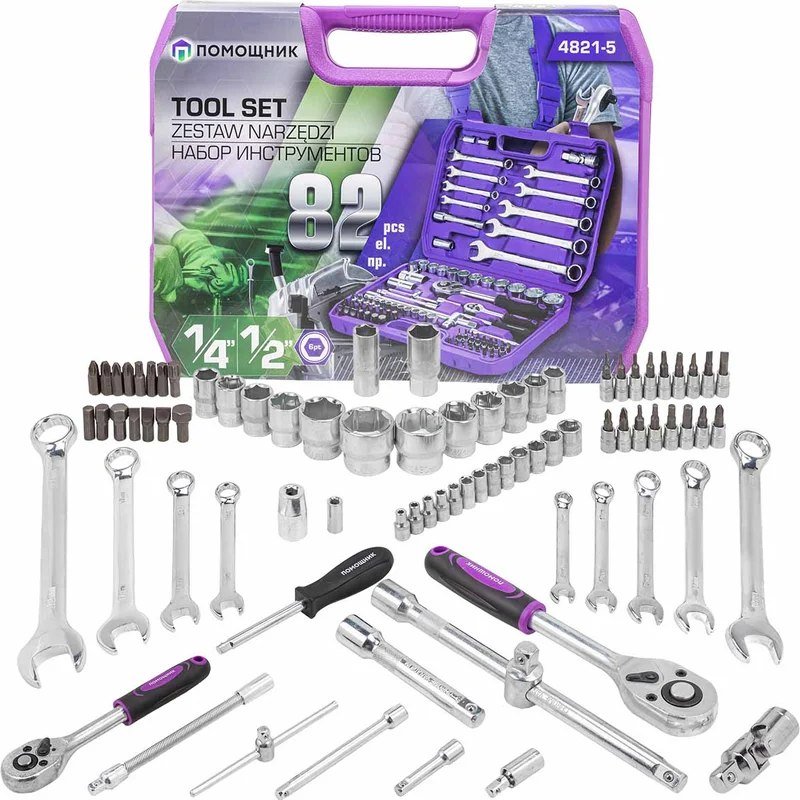 

Универсальный набор инструментов Помощник 4821-5(59163) (59163)