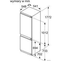 Холодильник Bosch Serie 2 KIV86NFF0