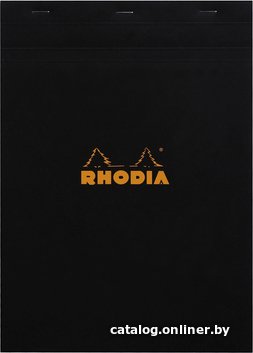 Блокнот Rhodia 182009C (черный)