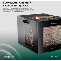 Сушилка для овощей и фруктов Meyvel MDH8-1S black