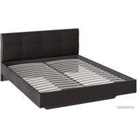 Кровать Трия Элис тип 1 с мягкой обивкой 160x200 (темный)