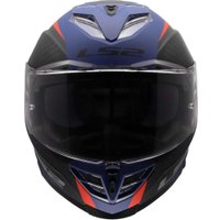 Мотошлем LS2 FF818 Storm III Dynamo (2XL, синий/красный)