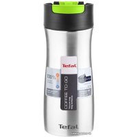 Термокружка Tefal K3121114 0.3л (серебристый/зеленый)