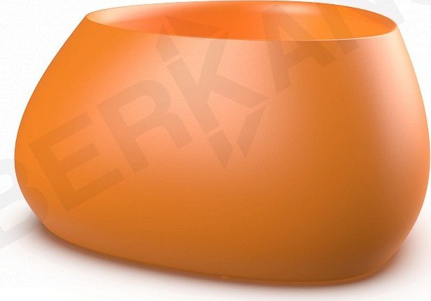 

Кашпо Berkano Bend 60 (оранжевый)