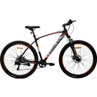 Велосипед Lorak Safe 29 Cassete р.19 (матовый чёрный/оранжевый)