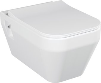 Унитаз подвесной Quarter Bath Crossgrand Rimless 70CG02001 + SCD Slim 30SCD.03.02.03.02.02