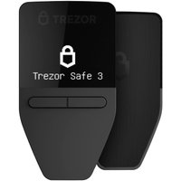 Аппаратный криптокошелек Trezor Safe 3 (черный)