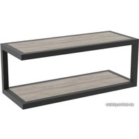 Журнальный столик TMB Loft Этернел Сосна 900х400х500 18 мм 40х40 (графит)