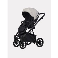 Универсальная коляска Riko Montana X Ecco 2 В 1 Basic (светло-серый/черный)