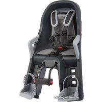 Детское велокресло Polisport Guppy Mini Master Box (dark grey/silver)