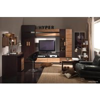 Стенка Глазов Hyper гостиная (венге/палисандр)