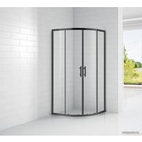 Душевой уголок Cezares ECO-O-R-2-100-C-NERO