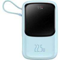 Внешний аккумулятор Baseus Qpow Pro Digital Display Fast Charge 22.5W 20000mAh (голубой)