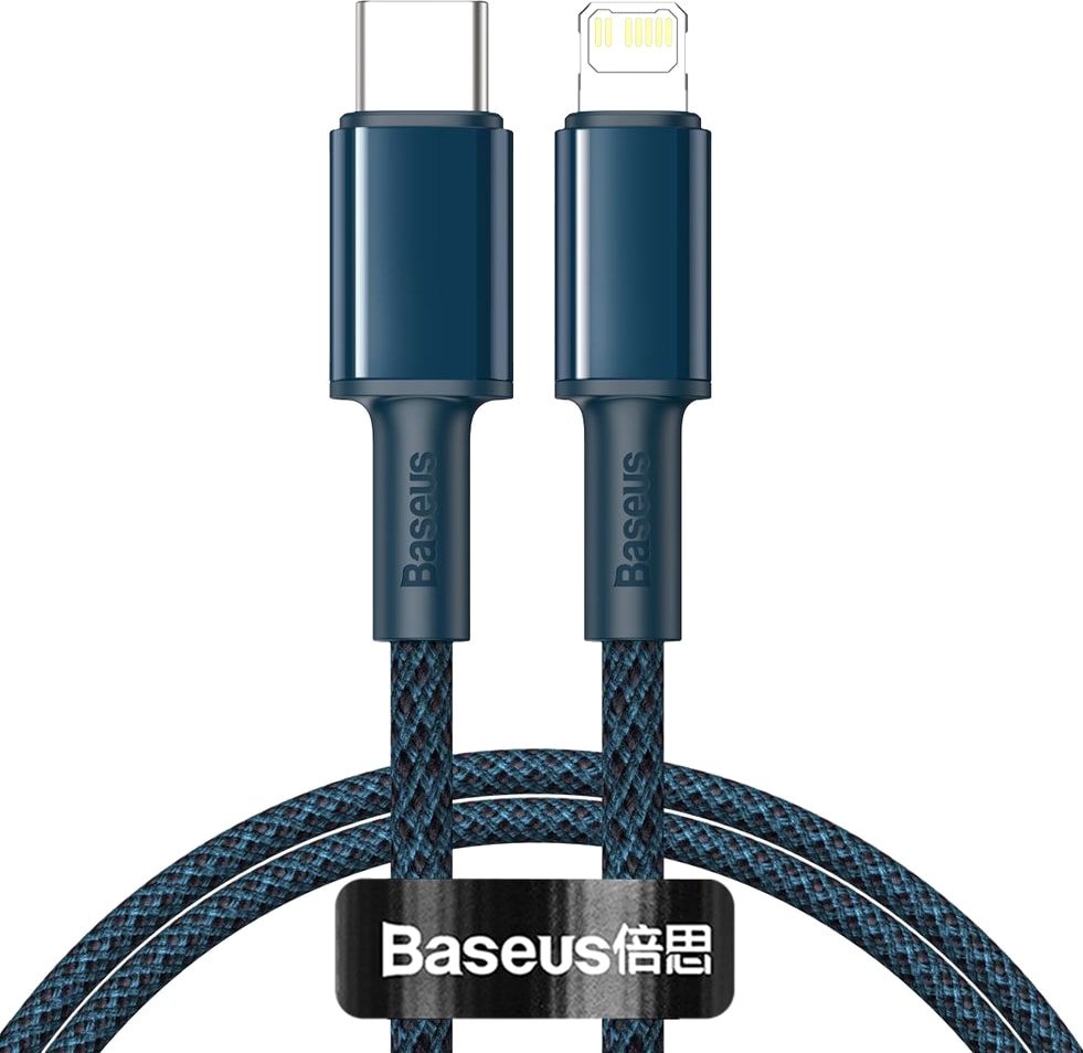 

Кабель Baseus CATLGD-03 USB Type-C - Lightning (1 м, синий)