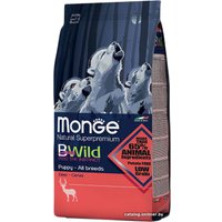 Сухой корм для собак Monge BWild All Breeds Puppy & Junior Wild Deer 2 кг