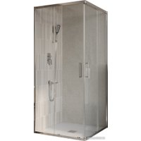 Душевой уголок BelBagno LUCE-A-2-80-C-Cr