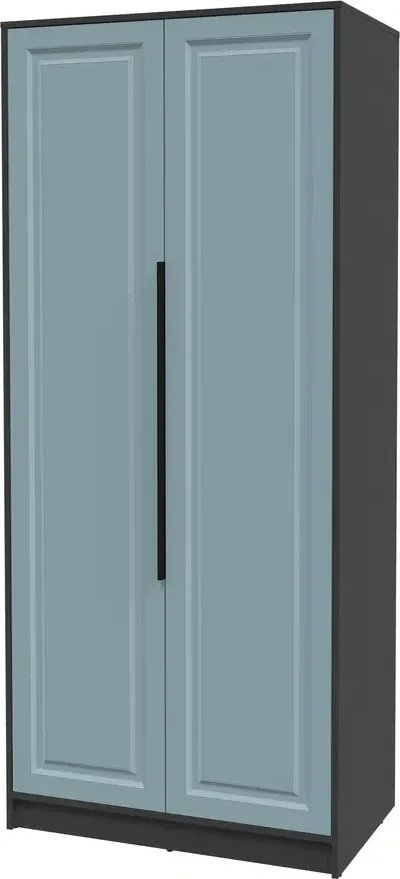 

Шкаф распашной Интерлиния Концепт КТ-Ш2 Деко (антрацит/океан)