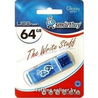 USB Flash SmartBuy Glossy Blue 64GB (SB64GBGS-B)